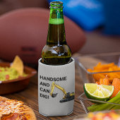 Knap en Kan Graven Graafmachine Bouw Grappig Blikjeskoeler