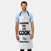 Knap en kan koken schort (Gedragen)