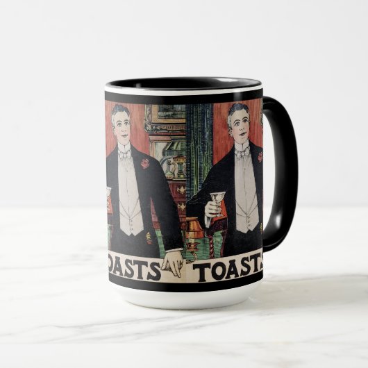 Knap Man  Cocktailcultuur Mok (Voorkant rechts)