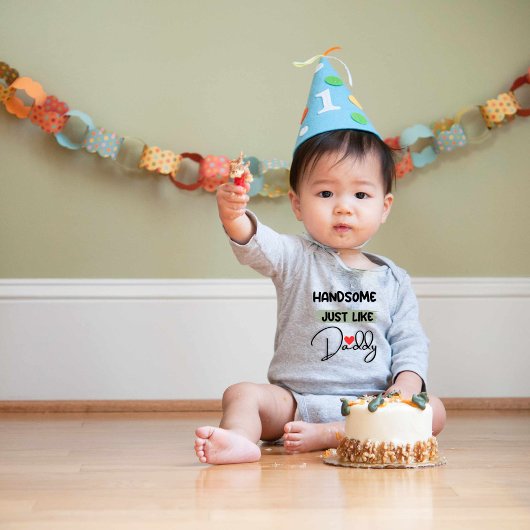 Knap net als papa Baby Bodysuit