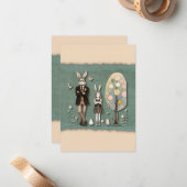 Knap Pasen Notitiekaartje (Voorkant / Achterkant in situ)