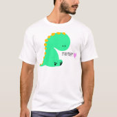 Knap shirt van RAWR-dinosaurus (Voorkant)