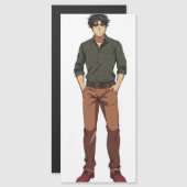 Knappe Anime Man (Voorkant / Achterkant)