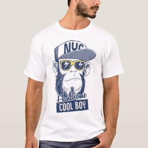 Knappe Coole Jongen T-shirt