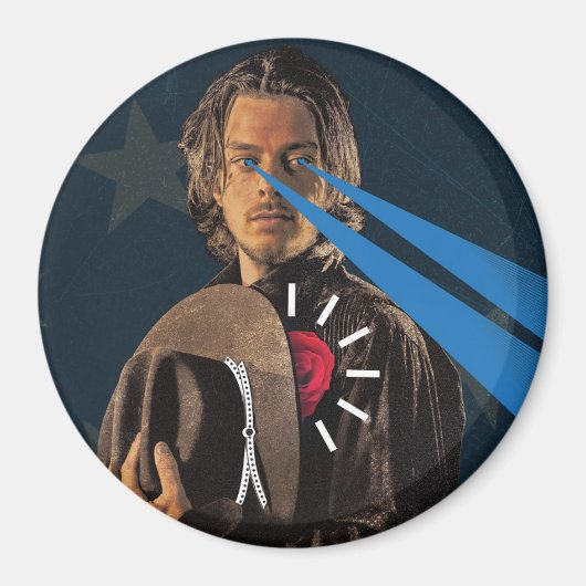 Knappe Cowboy zoekt liefdesmagneet Magneet (Voorkant)