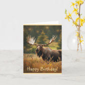 knappe eland kaart (Gele Bloem)