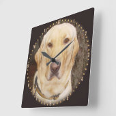 Knappe Gele Lab Rond Klok (Hoek)