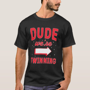 Knappe Kopie Jongens Twin Day Geest Week Pret T-shirt