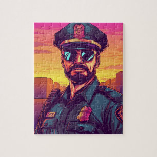 Knappe Mannen Legpuzzel