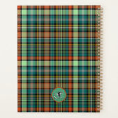 Knappe Plaid Motivatie gepersonaliseerd Planner (Achterkant)