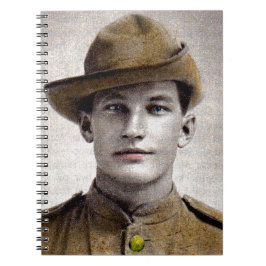 knappe soldaat van de Boer-oorlog Notitieboek