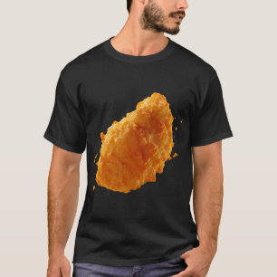 Knapperige Kip Nugget Grappig Voedsel Nuggets Tend T-shirt