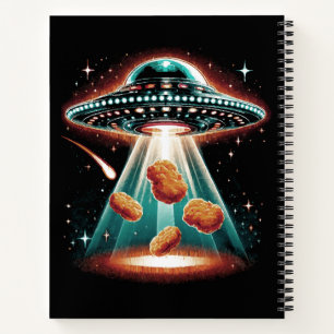 Knapperige kipnugget notitieboek