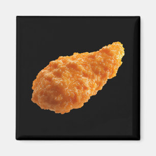 Knapperige Kippen Tender Grappig Voedsel Nuggets L Magneet