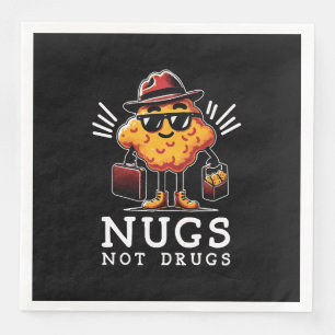 Knapperige Nuggies Geen Drugs Servet
