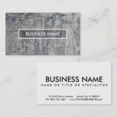 knapperige textuur visitekaartje (Voorkant / Achterkant)