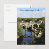 Knaresborough Viaduct, Engeland Briefkaart (Voorkant / Achterkant)