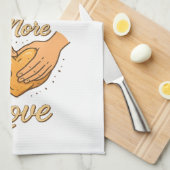 Knead More Love Serviette de cuisine (Quart Plié)