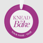 Knead naar Bake Ornament (voorkant)