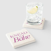 Knead naar Bake Stenen Onderzetter (Zijkant)