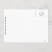 Knecht Ruprecht  Duitse kerst folklore Feestdagenkaart (Achterkant)