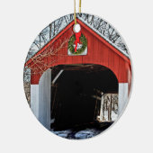 Knecht's overdekte brugwerving keramisch ornament (Links)