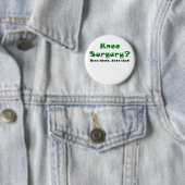 Knee-chirurgie is daar uitgevoerd dat ronde button 5,7 cm (In situ)