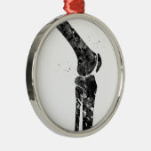 Knee Metalen Ornament (Rechts)