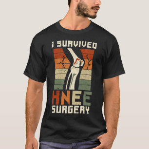 Knee Operation Patient Funny Knee Chirurgie T-shirt