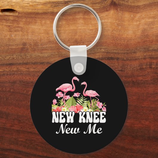 Knee Replacement And Knee Surgery Recovery New Kne Sleutelhanger (Voorkant)