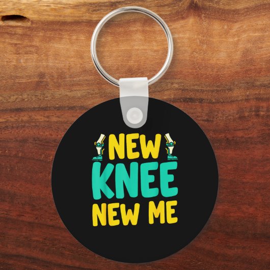Knee Replacement Recovery New Knee New Me After Su Sleutelhanger (Voorkant)
