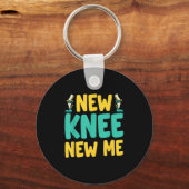 Knee Replacement Recovery New Knee New Me After Su Sleutelhanger (Voorkant)