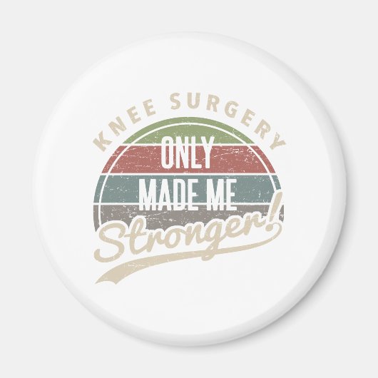 Knee Surgery Sterger Magneet (Voorkant)