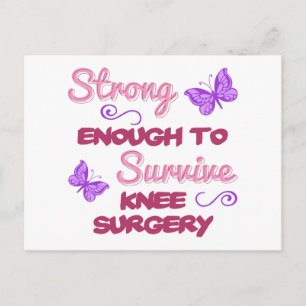 Knee Surgery Sterk Briefkaart