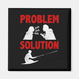 Kneeboarden watersport probleemoplossing hobby magneet