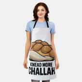 Kneed Meer Challah Joodse Jood Bakken Schort (Gedragen)