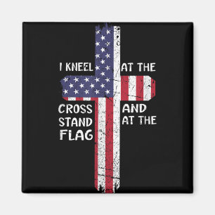Kneel Cross op de herdenkingsdag Magneet