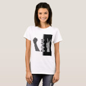 Kneel for Peace and Stand for Justice T-shirt (Voorkant volledig)