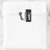 Kneel for Peace and Stand for Justice Vierkante Sticker (Tas)