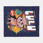 Kneel voor Lulu Fleece Deken (Voorkant (Horizontaal))