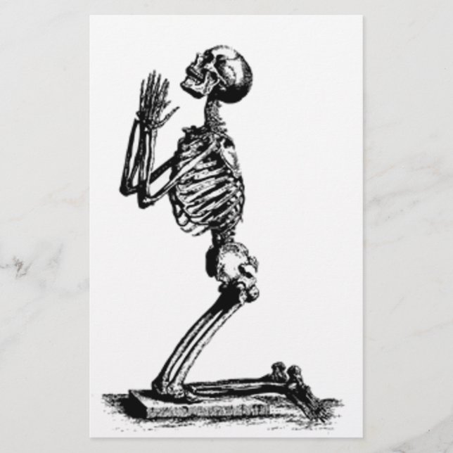 Kneeling Skeleton (Voorkant)