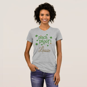 Kneep-bewijs Lassie T-shirt