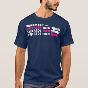 Kneepads toont vervolgens Volleyball T-shirt