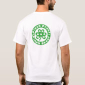 Kneepbewijs St. Patrick's Dag T-shirt (Achterkant)