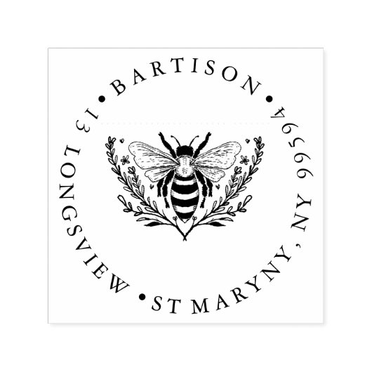 KNELPLAATS VAN KUNSTBEELDROUND RUBBER  ZELFINKTENDE STEMPEL (Design)