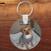 Knevel met uw Sleutelhanger Puggle (Voorkant)