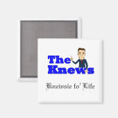 Knewsie Magnet Magneet (Voorkant / Achterkant)
