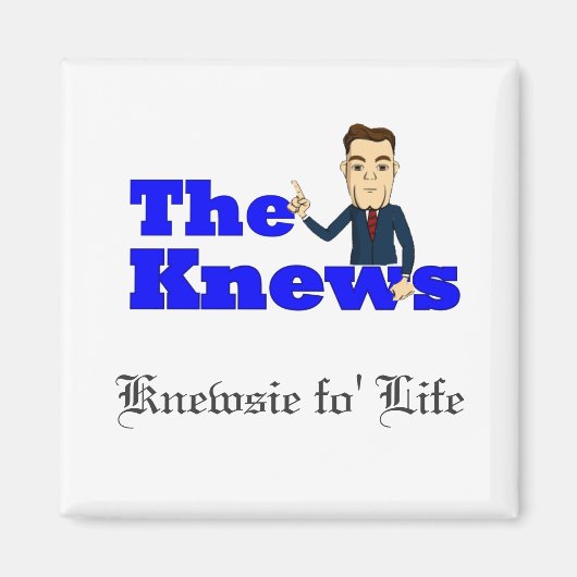 Knewsie Magnet Magneet (Voorkant)