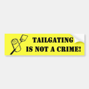 Knibbelen is geen misdaad bumpersticker