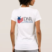 Knickerbocker Blue en White Logo T-shirt (Achterkant)